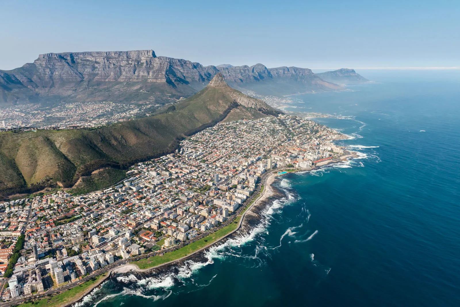 South Africa coastline