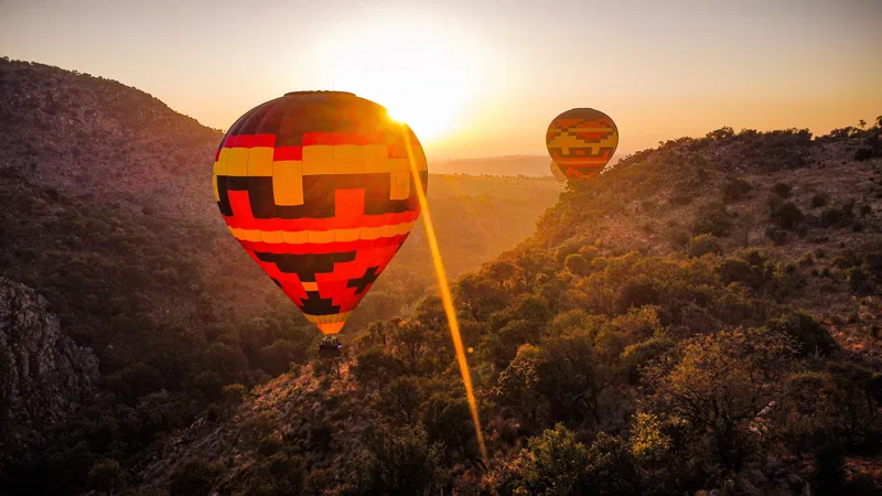 Hot Air Balloon Safari